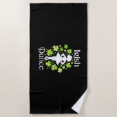 Irish Dance - Irish Dancer Ceili Reel Dance T-Shir Strandlaken (Voorkant)