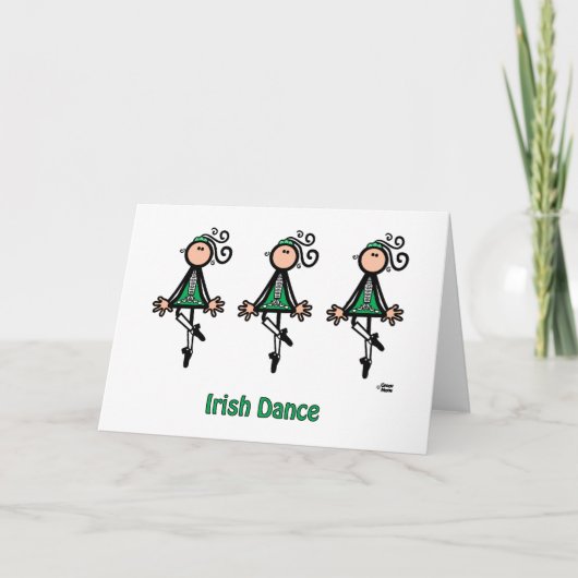 Irish Dance Kaart (Voorkant)