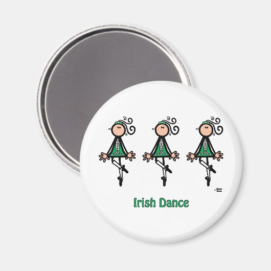 Irish Dance Magneet (Voorkant / Achterkant)