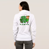 Irish Dance Mum, Jigs and Wigs Hoodie (Achterkant volledig)