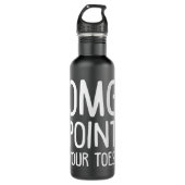 Irish Dance Omg Point Your Toes Dancer St Patricks Waterfles (Voorkant)