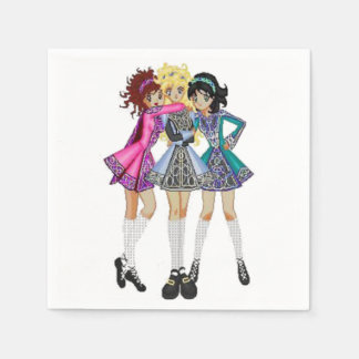 Irish Dance Paper Napkins Servet