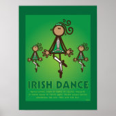 IRISH DANCE poster (Voorkant)