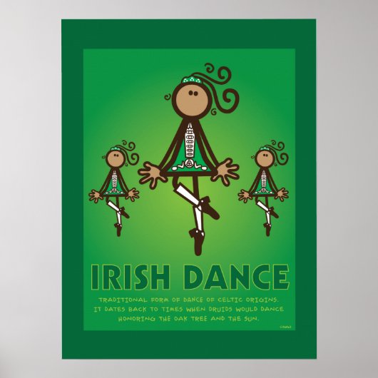 IRISH DANCE poster (Voorkant)
