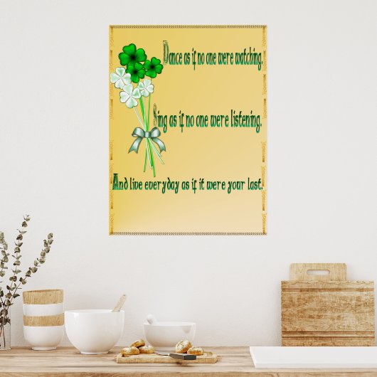 Irish Dance Poster (Keuken)