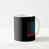 Irish Dance Retro Dancer Gift  Koffiemok (Voorkant rechts)