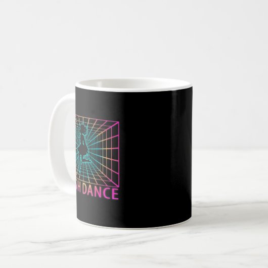 Irish Dance Retro Dancer Gift  Koffiemok (Voorkant links)
