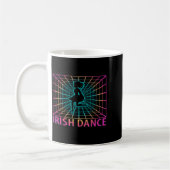 Irish Dance Retro Dancer Gift  Koffiemok (Links)