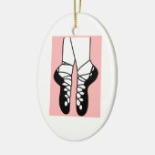 IRISH DANCE SHOES KERAMISCH ORNAMENT (Links)