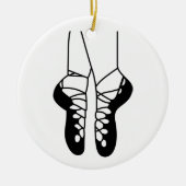 Irish Dance Shoes Keramisch Ornament (Voorkant)