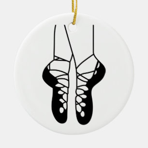 Irish Dance Shoes Keramisch Ornament