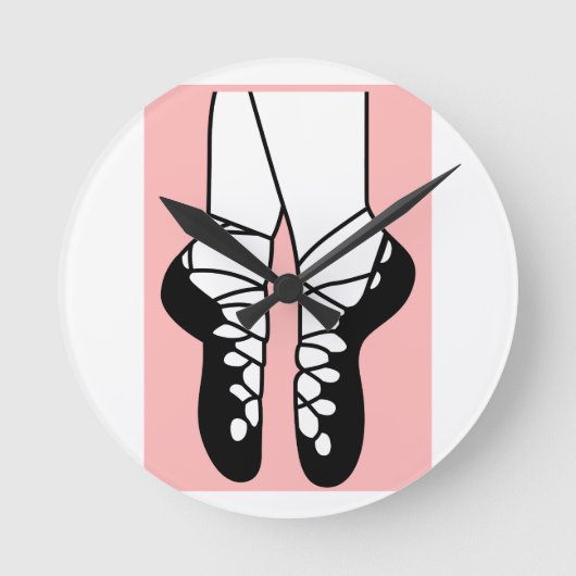 IRISH DANCE SHOES RONDE KLOK (Voorkant)
