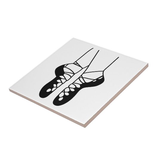 Irish Dance Shoes Tegeltje (Zijkant)