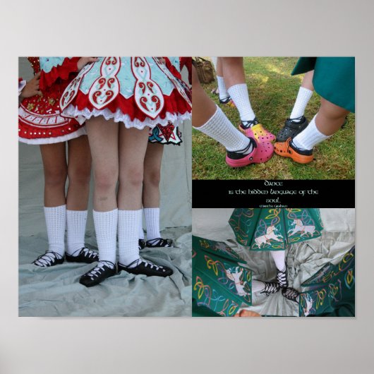 Irish Dance Soft Shoes Poster (Voorkant)