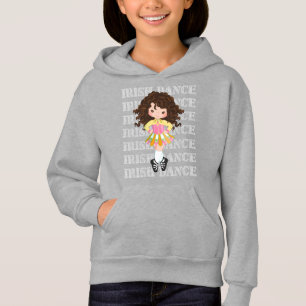 Irish Dance Typography Cute Girl in Solo Dress