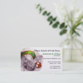 Irish Dance Visitekaartje (Staand voorkant)