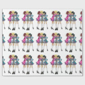 Irish Dance Wrapping Paper Cadeaupapier (Vlak)