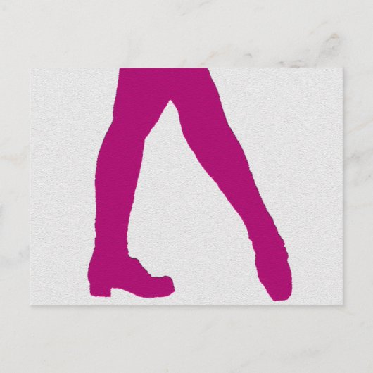 Irish Dancer Briefkaart (Voorkant)