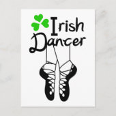 Irish Dancer Briefkaart (Voorkant)