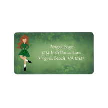 Irish Dancer - Brown Hair - Clovers Dance Address