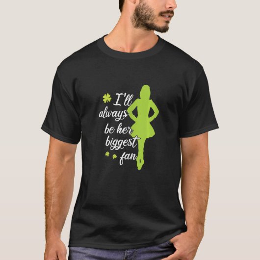 Irish Dancer Ceili Reel Dance Feis Irish Step Danc T-shirt (Voorkant)