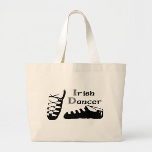 Irish Dancer Ghillies Grote Tote Bag