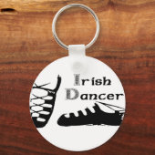 Irish Dancer Ghillies Sleutelhanger (Voorkant)