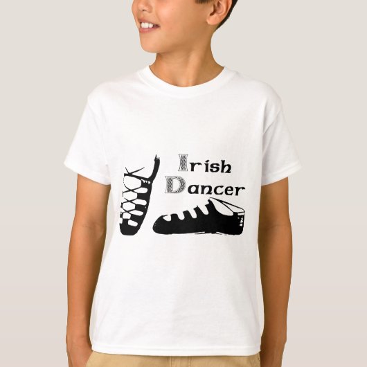Irish Dancer Ghillies T-shirt (Voorkant)