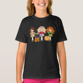 Irish Dancer Girls Happy Halloween Dance T-shirt