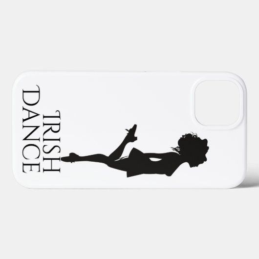 Irish Dancer Hard Shoe Black en White Dance Case-Mate iPhone Case (Achterkant (horizontaal))