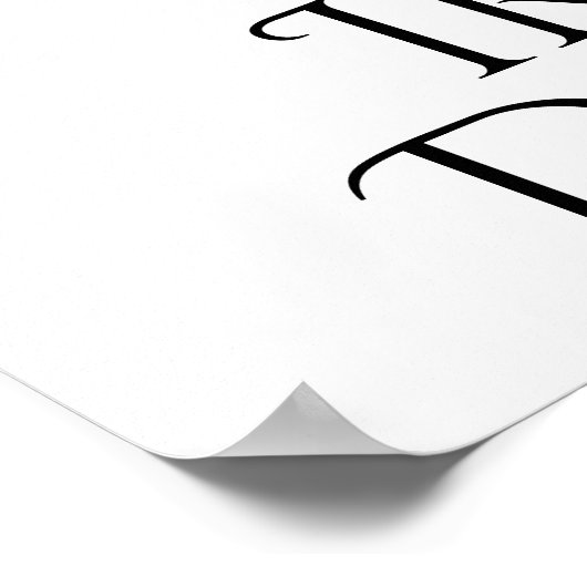 Irish Dancer Hard Shoe Black en White Dance Poster (Hoek)