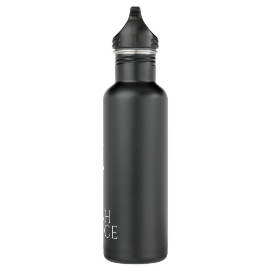 Irish Dancer Hard Shoe Black en White Dance Waterfles (Rechts)