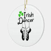 Irish Dancer Keramisch Ornament (Links)