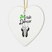 Irish Dancer Keramisch Ornament (Links)