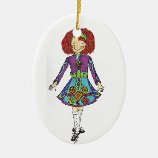 IRISH DANCER ORNAMENT (Voorkant)