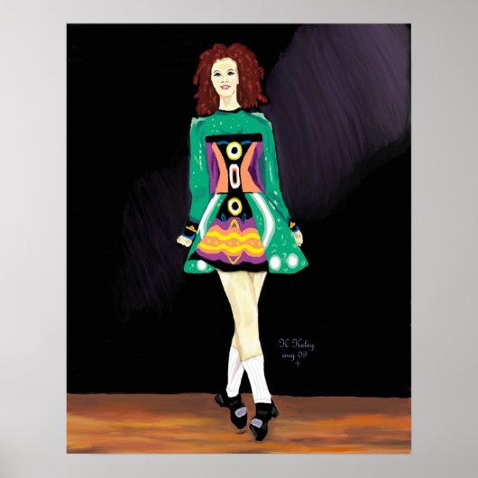 Irish Dancer poster (Voorkant)
