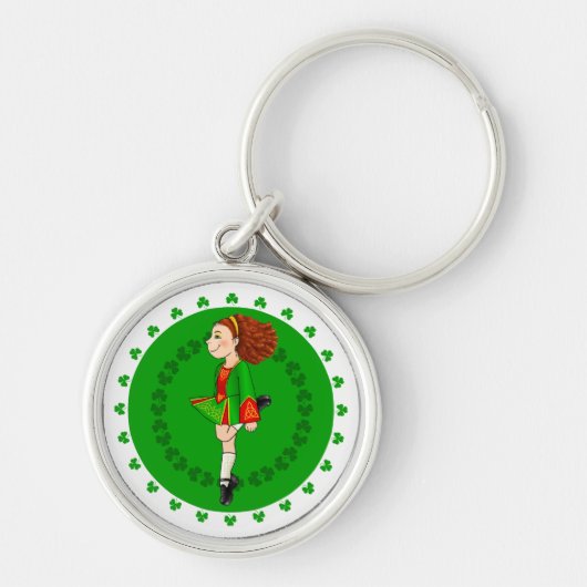 Irish Dancer's Irish Dancing Sleutelhanger (Voorkant)