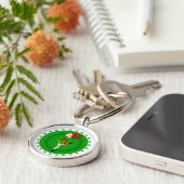 Irish Dancer's Irish Dancing Sleutelhanger (Zijkant)