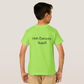 IRISH DANCERS RULE! - Gepersonaliseerd T-shirt (Achterkant volledig)