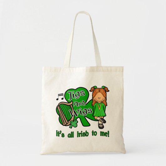 Irish Dancing Bag Tote Bag (Voorkant)