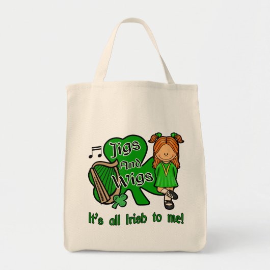 Irish Dancing Bag Tote Bag (Voorkant)
