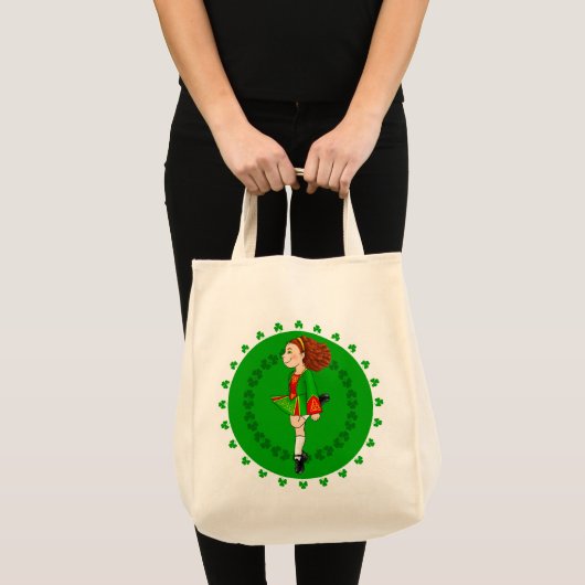 Irish Dancing Bag Tote Bag (Voorkant (product))