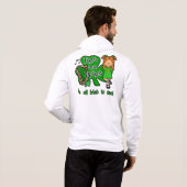 Irish Dancing Dad, Jigs and Wigs Hoodie (Achterkant volledig)