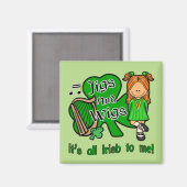 Irish Dancing Magnet (Voorkant / Achterkant)