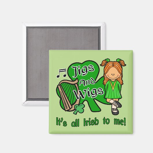Irish Dancing Magnet (Voorkant / Achterkant)