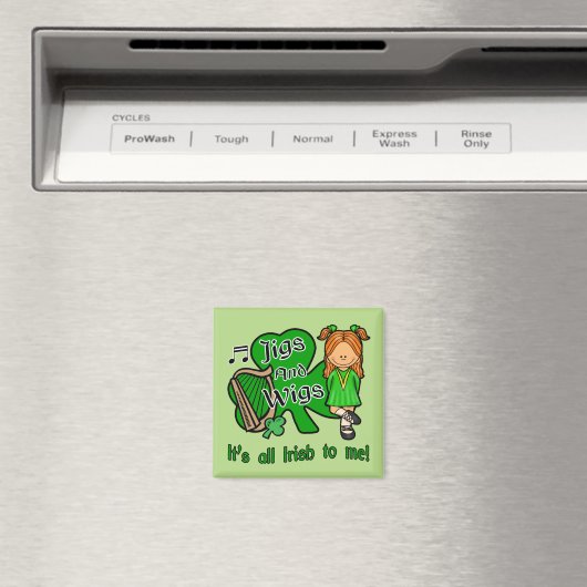 Irish Dancing Magnet (Insitu (Vaatwasser))