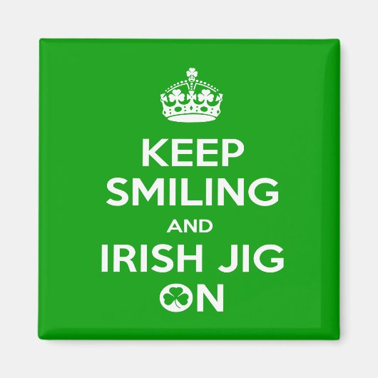 Irish Dancing Magnet (Voorkant)
