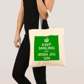 Irish Dancing Shopping Bag Tote Bag (Voorkant (product))