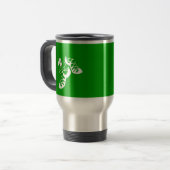 Irish Dancing Travel Mug Reisbeker (Voorkant links)