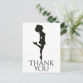 Irish Danser Hard Shoe Dance Hartelijk dank Briefkaart (Staand voorkant)